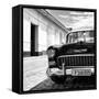 Cuba Fuerte Collection SQ BW - Classic Car 1955 Chevy-Philippe Hugonnard-Framed Stretched Canvas