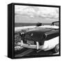 Cuba Fuerte Collection SQ BW - Classic Car Cabriolet-Philippe Hugonnard-Framed Stretched Canvas