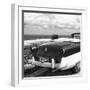 Cuba Fuerte Collection SQ BW - Classic Car Cabriolet-Philippe Hugonnard-Framed Photographic Print