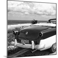 Cuba Fuerte Collection SQ BW - Classic Car Cabriolet-Philippe Hugonnard-Mounted Photographic Print