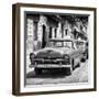 Cuba Fuerte Collection SQ BW - Classic Car in Havana II-Philippe Hugonnard-Framed Photographic Print