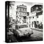 Cuba Fuerte Collection SQ BW - Classic Car in Havana-Philippe Hugonnard-Stretched Canvas