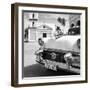 Cuba Fuerte Collection SQ BW - Classic Car in Santa Clara II-Philippe Hugonnard-Framed Photographic Print