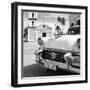 Cuba Fuerte Collection SQ BW - Classic Car in Santa Clara II-Philippe Hugonnard-Framed Photographic Print