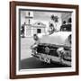 Cuba Fuerte Collection SQ BW - Classic Car in Santa Clara II-Philippe Hugonnard-Framed Photographic Print