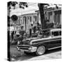 Cuba Fuerte Collection SQ BW - Classic Car in Vinales II-Philippe Hugonnard-Stretched Canvas