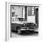 Cuba Fuerte Collection SQ BW - Classic Car-Philippe Hugonnard-Framed Photographic Print