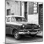 Cuba Fuerte Collection SQ BW - Classic Car-Philippe Hugonnard-Mounted Photographic Print