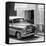 Cuba Fuerte Collection SQ BW - Close-up of Cuban Taxi Trinidad II-Philippe Hugonnard-Framed Stretched Canvas