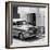 Cuba Fuerte Collection SQ BW - Close-up of Cuban Taxi Trinidad II-Philippe Hugonnard-Framed Photographic Print