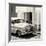 Cuba Fuerte Collection SQ BW - Close-up of Cuban Taxi Trinidad-Philippe Hugonnard-Framed Photographic Print