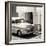 Cuba Fuerte Collection SQ BW - Close-up of Cuban Taxi Trinidad-Philippe Hugonnard-Framed Photographic Print