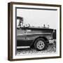 Cuba Fuerte Collection SQ BW - Close-up of Retro Car II-Philippe Hugonnard-Framed Photographic Print