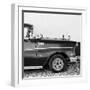 Cuba Fuerte Collection SQ BW - Close-up of Retro Car II-Philippe Hugonnard-Framed Photographic Print