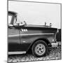 Cuba Fuerte Collection SQ BW - Close-up of Retro Car II-Philippe Hugonnard-Mounted Photographic Print