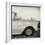 Cuba Fuerte Collection SQ BW - Close-up of Retro Car-Philippe Hugonnard-Framed Photographic Print