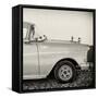 Cuba Fuerte Collection SQ BW - Close-up of Retro Car-Philippe Hugonnard-Framed Stretched Canvas