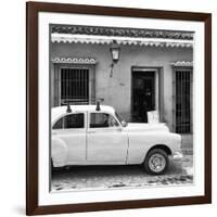 Cuba Fuerte Collection SQ BW - Cuban Classic Car II-Philippe Hugonnard-Framed Photographic Print