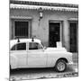 Cuba Fuerte Collection SQ BW - Cuban Classic Car II-Philippe Hugonnard-Mounted Photographic Print