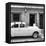 Cuba Fuerte Collection SQ BW - Cuban Classic Car II-Philippe Hugonnard-Framed Stretched Canvas