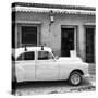 Cuba Fuerte Collection SQ BW - Cuban Classic Car II-Philippe Hugonnard-Stretched Canvas