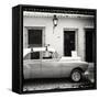 Cuba Fuerte Collection SQ BW - Cuban Classic Car-Philippe Hugonnard-Framed Stretched Canvas