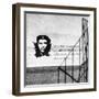 Cuba Fuerte Collection SQ BW - Cuban Facade-Philippe Hugonnard-Framed Premium Photographic Print