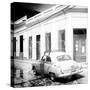 Cuba Fuerte Collection SQ BW - Cuban Street Scene II-Philippe Hugonnard-Stretched Canvas