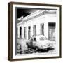 Cuba Fuerte Collection SQ BW - Cuban Street Scene II-Philippe Hugonnard-Framed Photographic Print