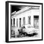 Cuba Fuerte Collection SQ BW - Cuban Street Scene II-Philippe Hugonnard-Framed Photographic Print