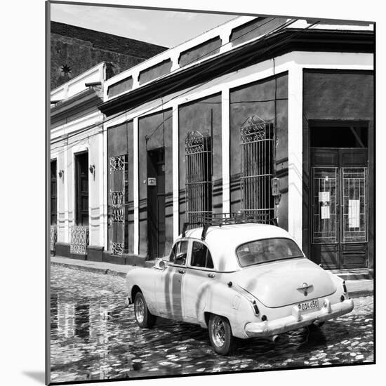 Cuba Fuerte Collection SQ BW - Cuban Street Scene III-Philippe Hugonnard-Mounted Photographic Print