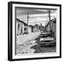 Cuba Fuerte Collection SQ BW - Cuban Street Scene in Trinidad II-Philippe Hugonnard-Framed Photographic Print