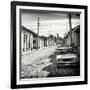 Cuba Fuerte Collection SQ BW - Cuban Street Scene in Trinidad-Philippe Hugonnard-Framed Photographic Print