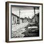 Cuba Fuerte Collection SQ BW - Cuban Street Scene in Trinidad-Philippe Hugonnard-Framed Photographic Print