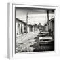 Cuba Fuerte Collection SQ BW - Cuban Street Scene in Trinidad-Philippe Hugonnard-Framed Photographic Print