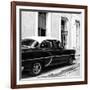 Cuba Fuerte Collection SQ BW - Cuban Taxi II-Philippe Hugonnard-Framed Photographic Print