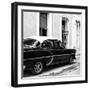 Cuba Fuerte Collection SQ BW - Cuban Taxi II-Philippe Hugonnard-Framed Photographic Print