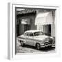 Cuba Fuerte Collection SQ BW - Cuban Taxi Trinidad-Philippe Hugonnard-Framed Photographic Print