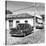 Cuba Fuerte Collection SQ BW - Cuban Taxis-Philippe Hugonnard-Stretched Canvas