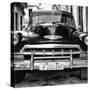 Cuba Fuerte Collection SQ BW - Detail on Classic Chevy-Philippe Hugonnard-Stretched Canvas