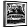 Cuba Fuerte Collection SQ BW - Detail on Classic Chevy-Philippe Hugonnard-Framed Photographic Print