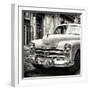 Cuba Fuerte Collection SQ BW - Dodge Classic Car-Philippe Hugonnard-Framed Photographic Print