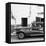 Cuba Fuerte Collection SQ BW - Havana Classic American Car-Philippe Hugonnard-Framed Stretched Canvas