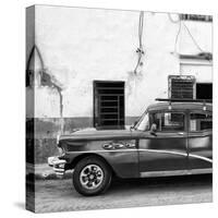 Cuba Fuerte Collection SQ BW - Havana Classic American Car-Philippe Hugonnard-Stretched Canvas