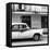 Cuba Fuerte Collection SQ BW - Havana Classic Car II-Philippe Hugonnard-Framed Stretched Canvas