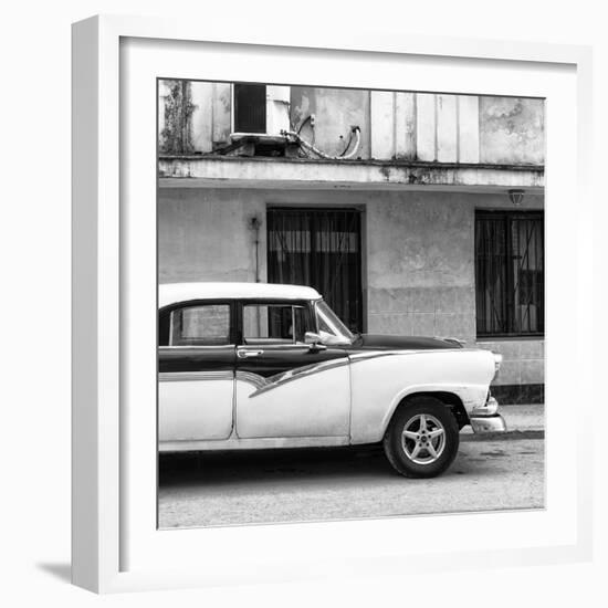 Cuba Fuerte Collection SQ BW - Havana Classic Car II-Philippe Hugonnard-Framed Photographic Print