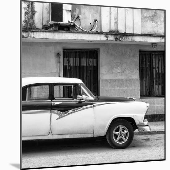 Cuba Fuerte Collection SQ BW - Havana Classic Car II-Philippe Hugonnard-Mounted Photographic Print