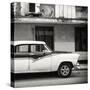 Cuba Fuerte Collection SQ BW - Havana Classic Car-Philippe Hugonnard-Stretched Canvas