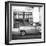 Cuba Fuerte Collection SQ BW - Havana Club and Classic Car-Philippe Hugonnard-Framed Photographic Print