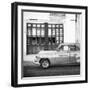 Cuba Fuerte Collection SQ BW - Havana Club and Classic Car-Philippe Hugonnard-Framed Photographic Print